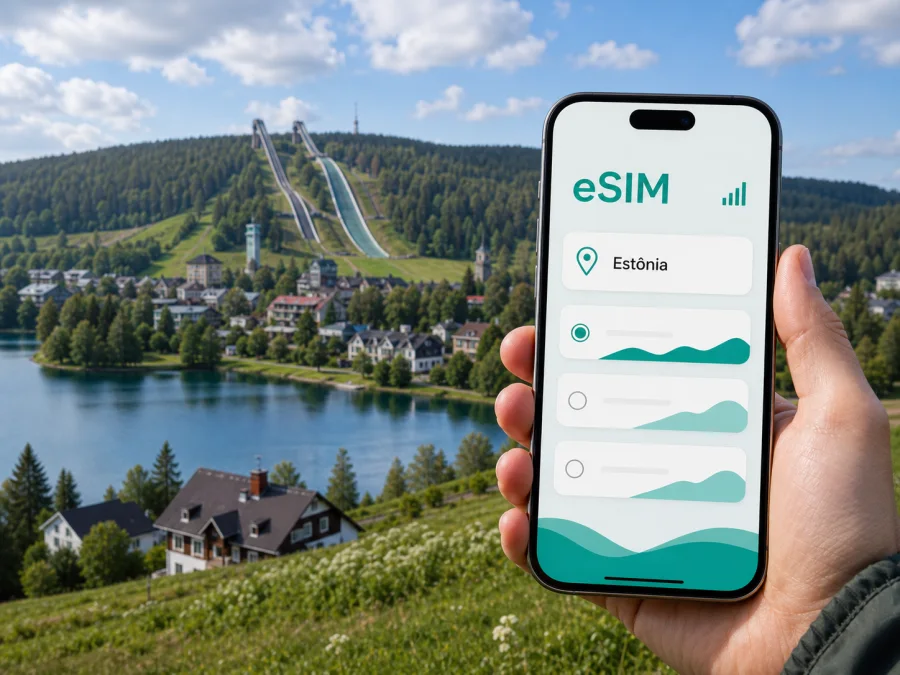 Otepaa eSIM: internet móvel na Estônia