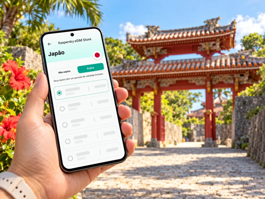 eSIM em Naha: internet móvel no Japão
