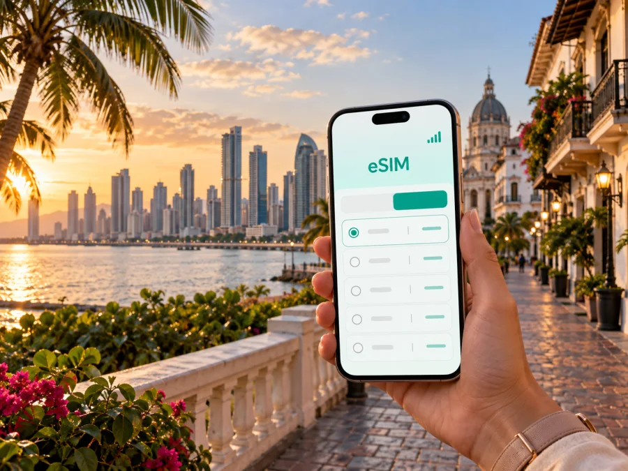 eSIM para a Cidade do Panamá: guia de viagem