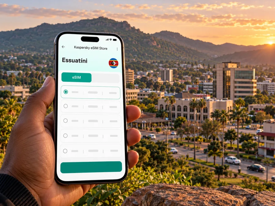 eSIM em Mbabane: internet móvel na Suazilândia