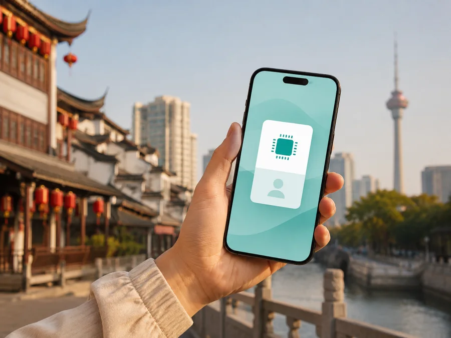 China Broadnet eSIM na China: o que verificar