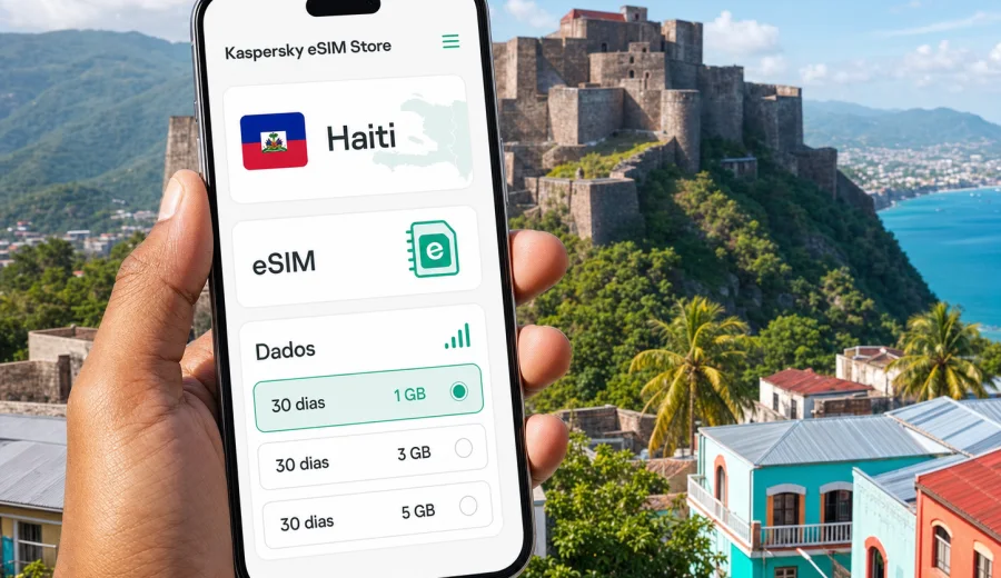 eSIM Haiti: internet e conexão móvel na viagem
