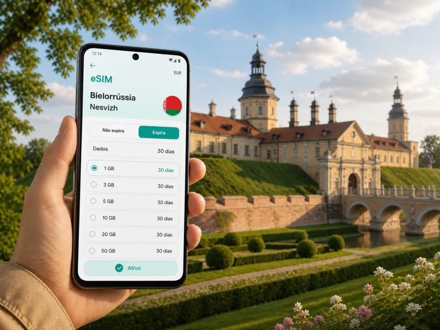 Nesvizh eSIM: internet móvel para viajar
