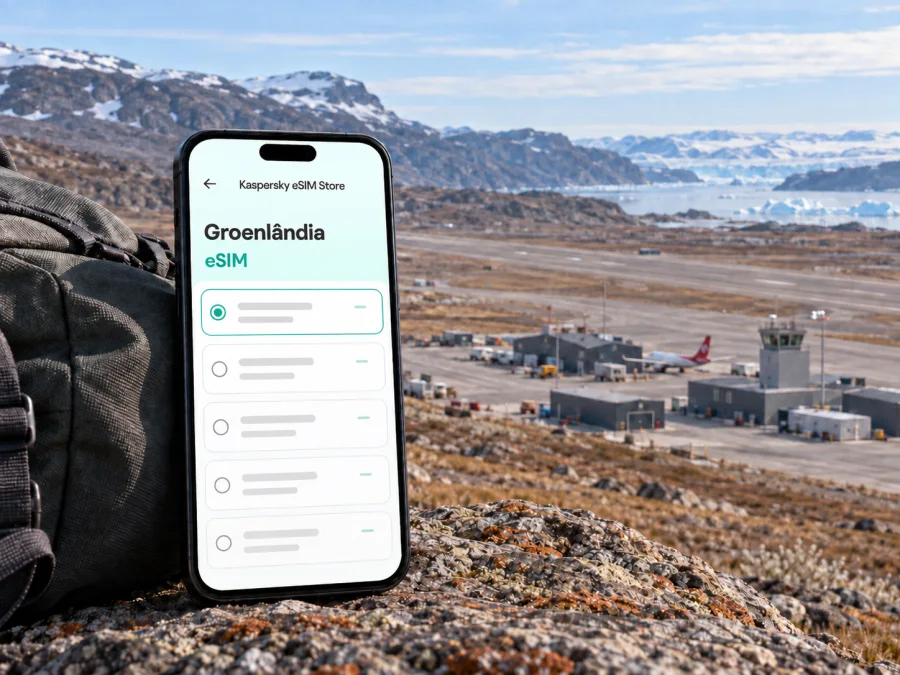 eSIM em Kangerlussuaq: internet na Groenlândia