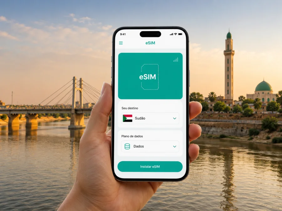 eSIM para Wad Madani, Sudão | Kaspersky