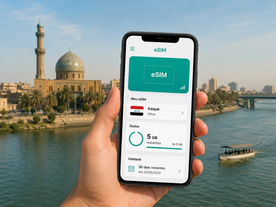 eSIM em Bagdá, Iraque | Kaspersky