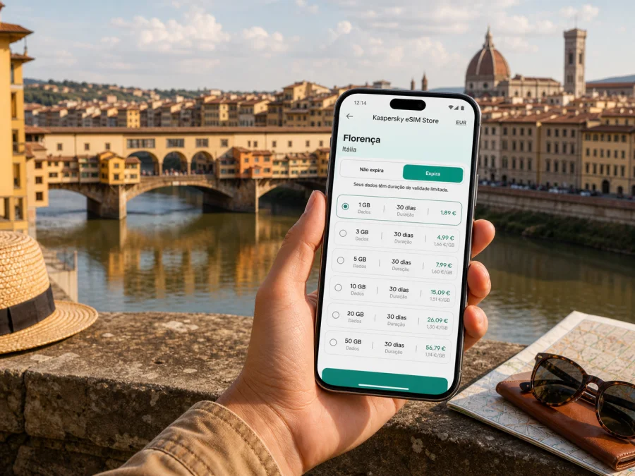 eSIM em Florença: internet móvel na viagem