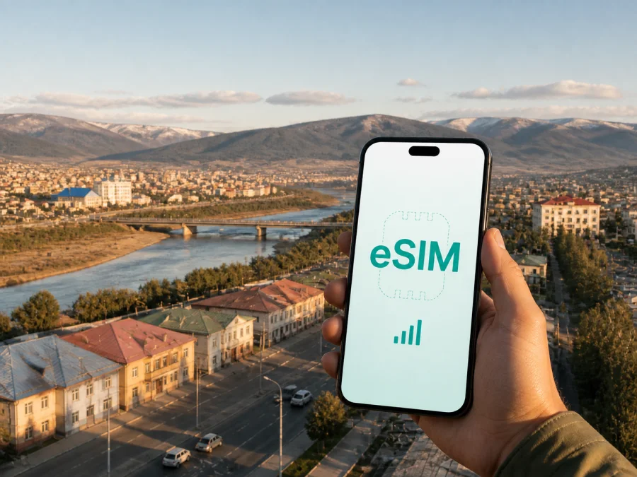 Murun eSIM: internet móvel na Mongólia