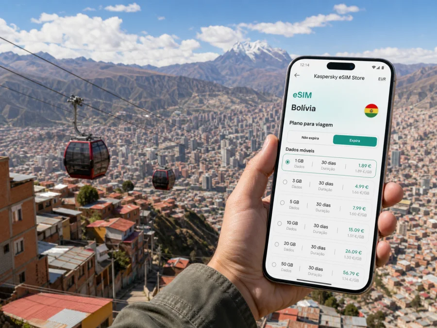eSIM em La Paz: internet e ligação móvel