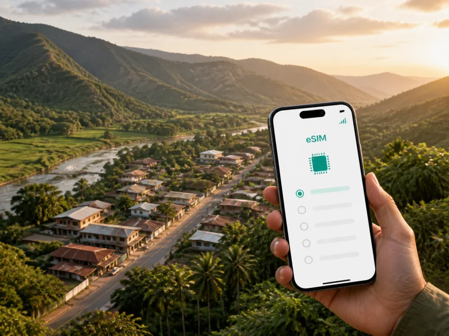 eSIM para Viqueque: internet móvel no Timor-Leste