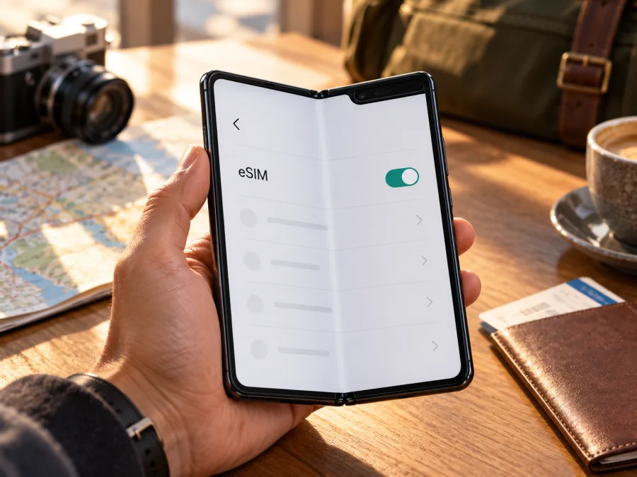 Samsung Galaxy Fold eSIM: compatibilidade e instalação