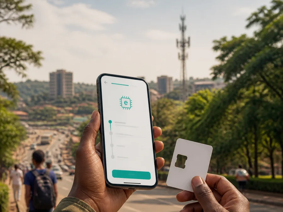 Lycamobile eSIM em Uganda: o que verificar