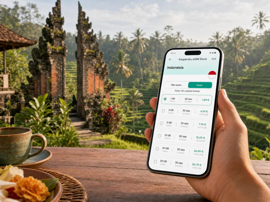 eSIM em Ubud: conexão móvel e internet