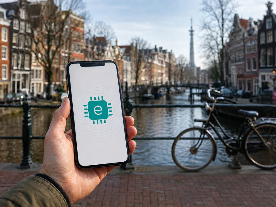 Odido eSIM na Holanda: conexão e ativação