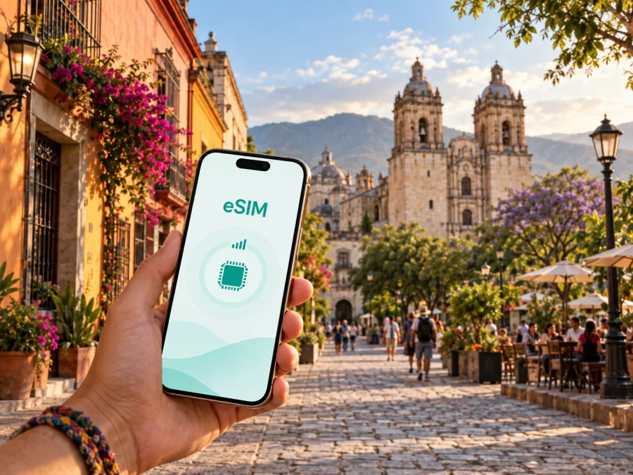 eSIM em Oaxaca: internet móvel no México