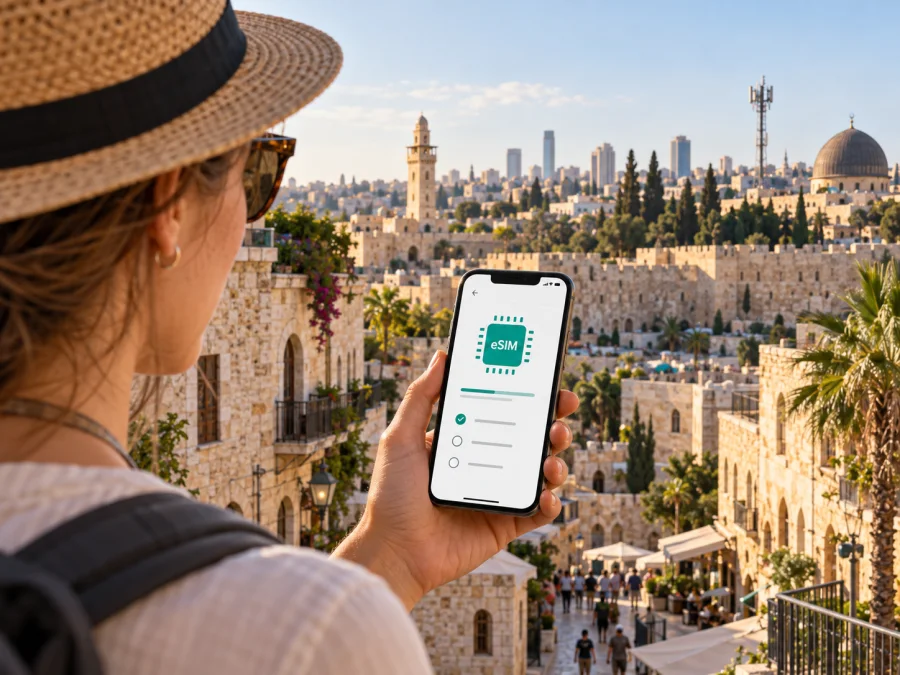 Golan Telecom eSIM em Israel: o que verificar