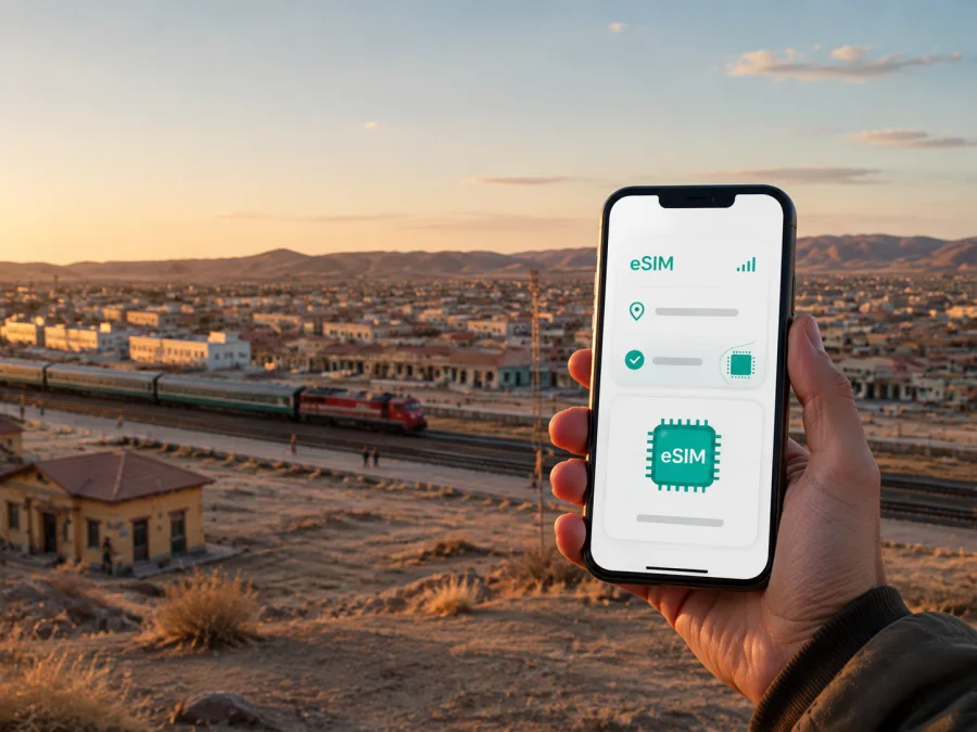 eSIM para Sainshand: internet na Mongólia