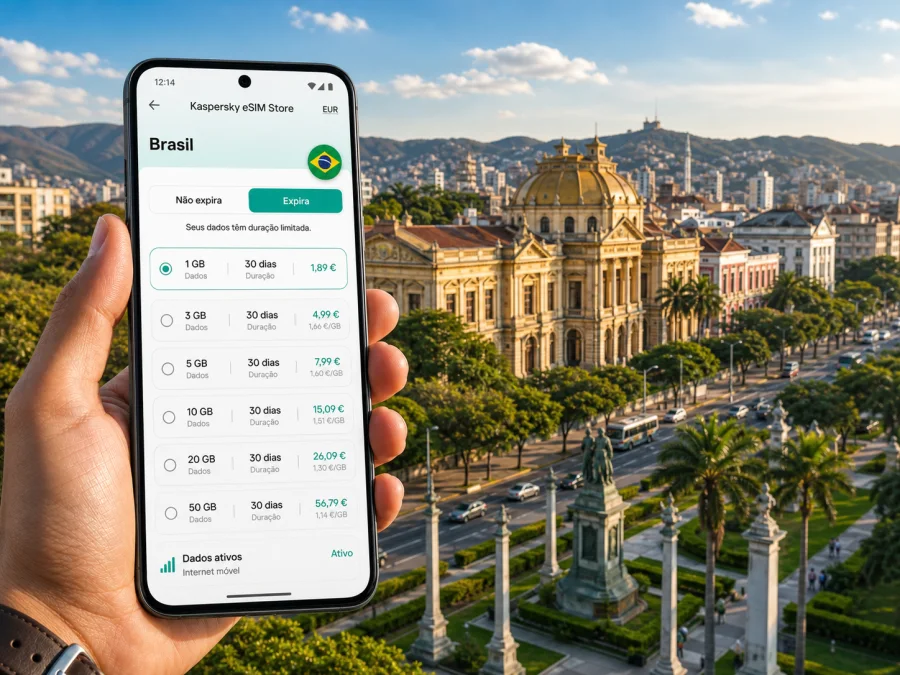 eSIM em Belo Horizonte: internet para viagem