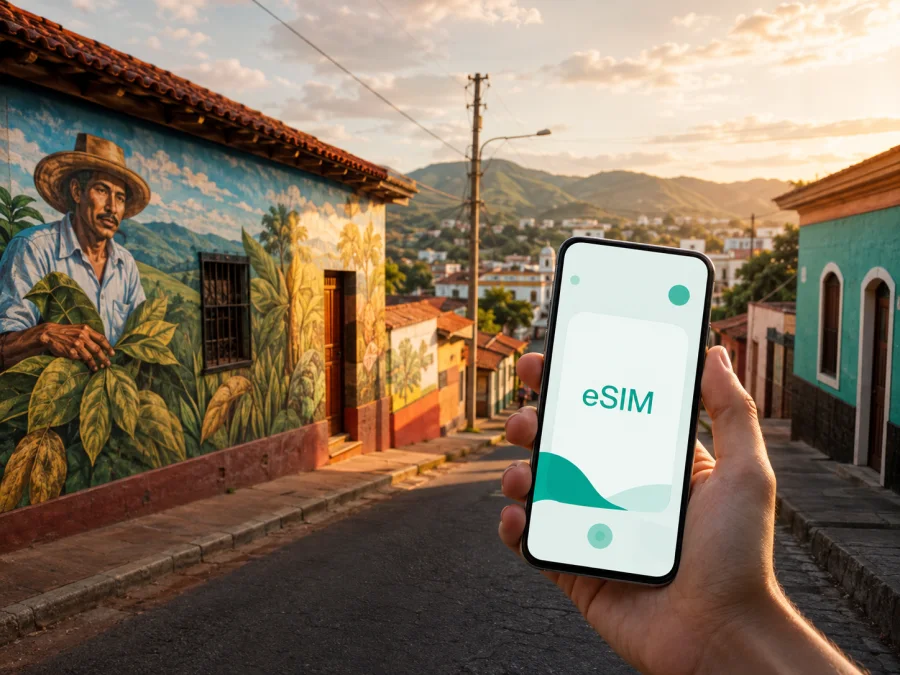 eSIM em Esteli: internet móvel para sua viagem