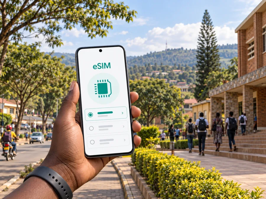 eSIM em Huye: internet móvel em Ruanda