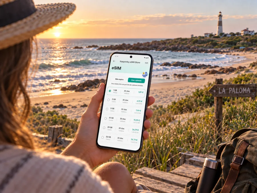 eSIM para La Paloma: internet na viagem