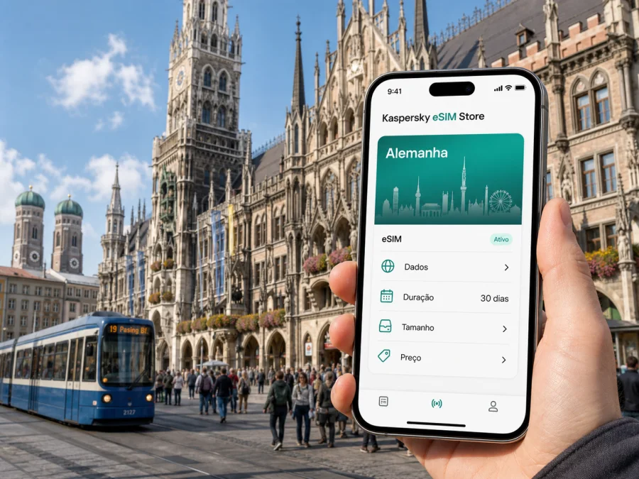 eSIM em Munique: internet móvel na viagem