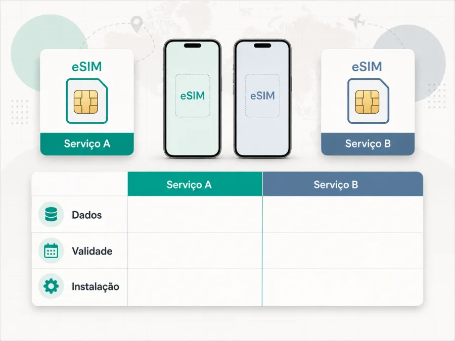 Análise do Kaspersky eSIM Store para viagens