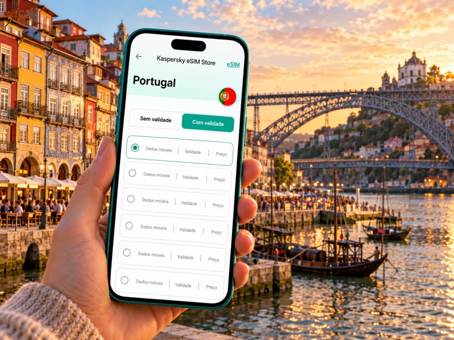 eSIM no Porto: internet móvel para a sua viagem