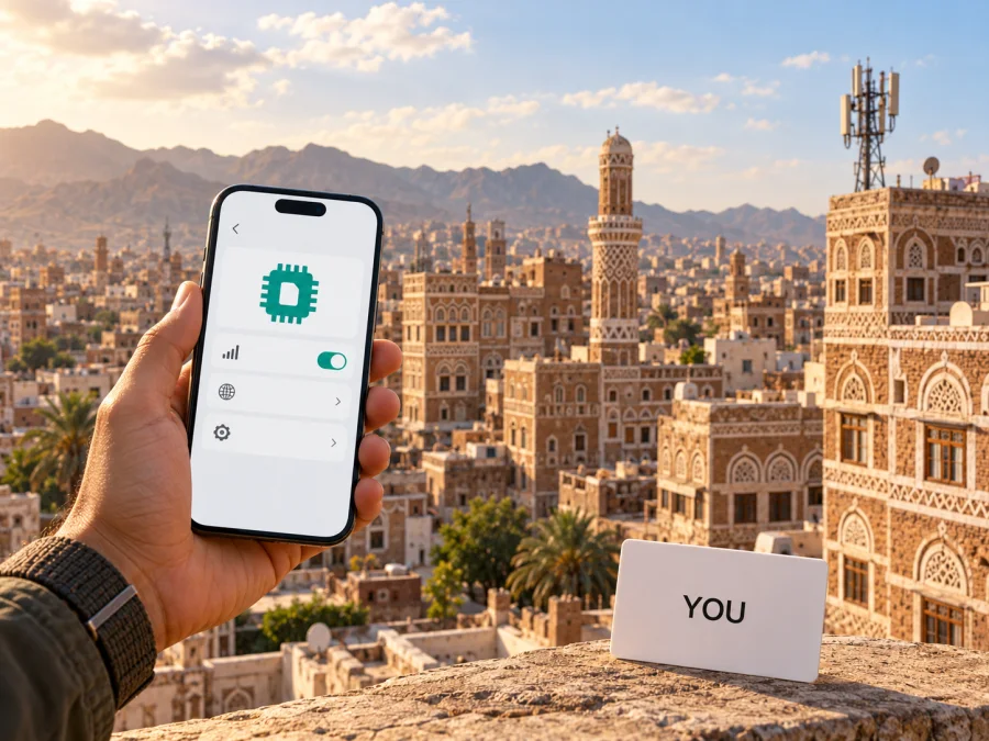 YOU eSIM no Iêmen: o que verificar