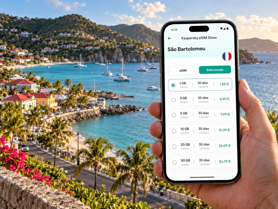 eSIM em Público, São Bartolomeu: internet móvel