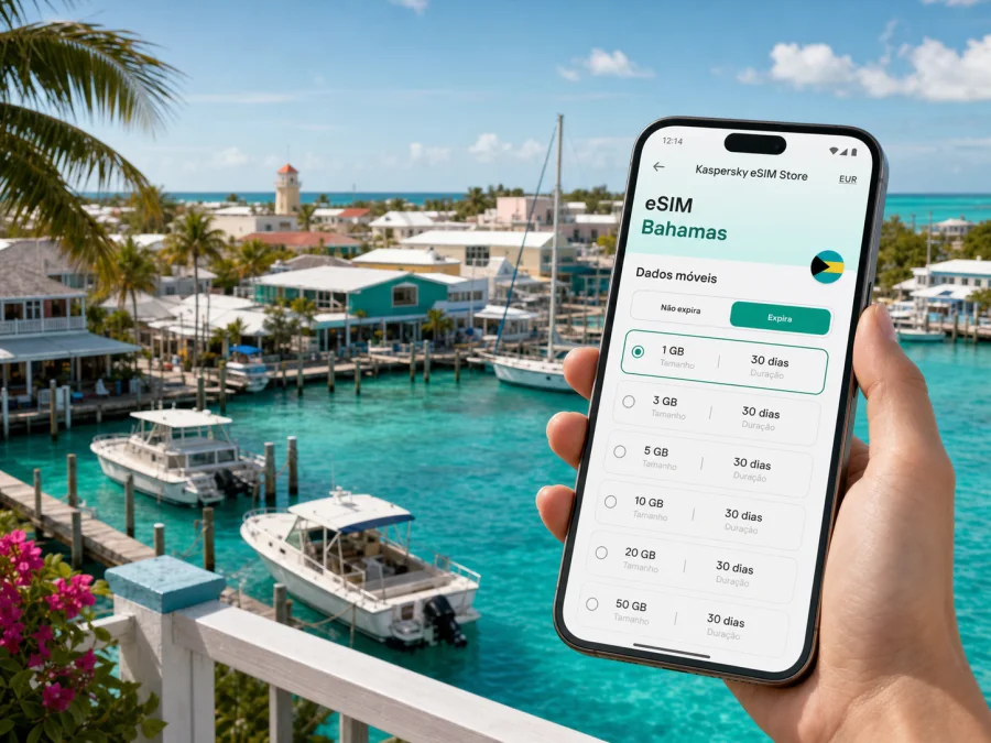 Marsh Harbour eSIM: internet móvel nas Bahamas