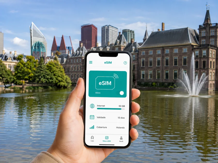 eSIM para Haia, Holanda | Kaspersky