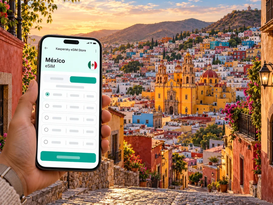 eSIM em Guanajuato: internet móvel no México