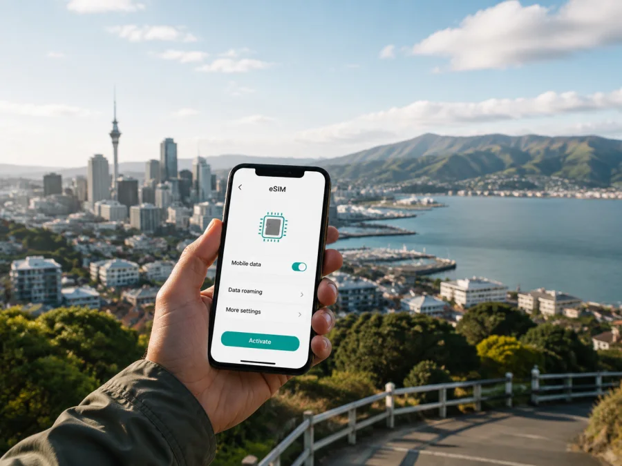 Slingshot Mobile eSIM na Nova Zelândia: o que verificar