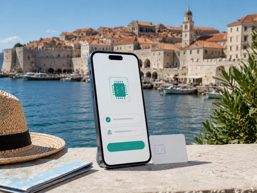 Hrvatski Telekom eSIM na Croácia: o que verificar