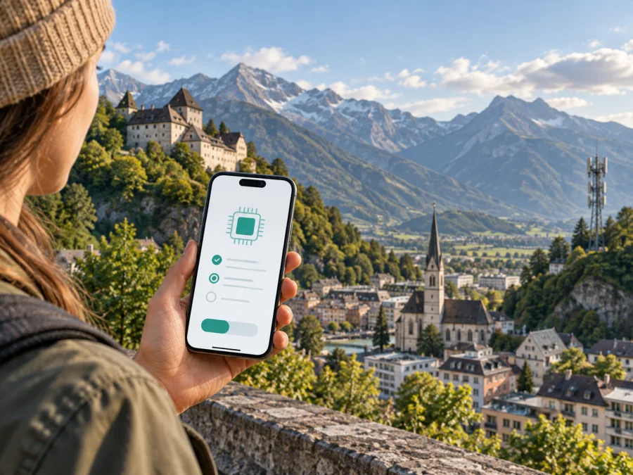 FL1 eSIM em Liechtenstein: o que verificar
