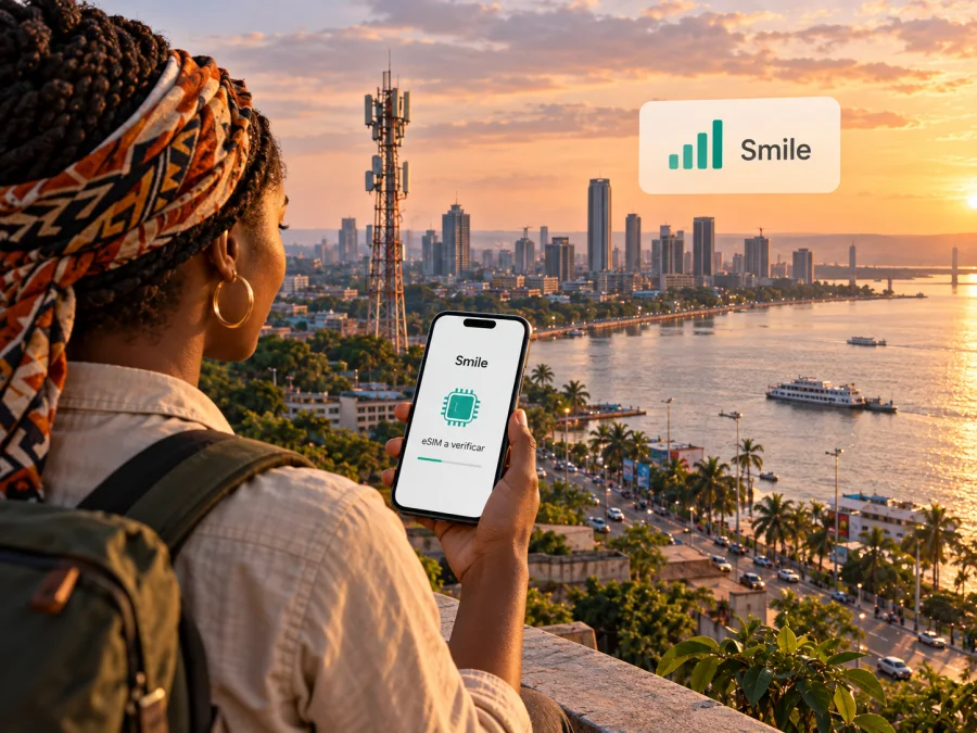 Smile eSIM na RDC: o que verificar