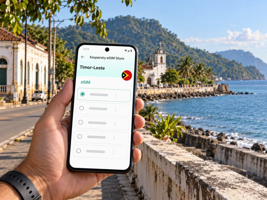eSIM em Liquiçá: internet móvel em Timor-Leste