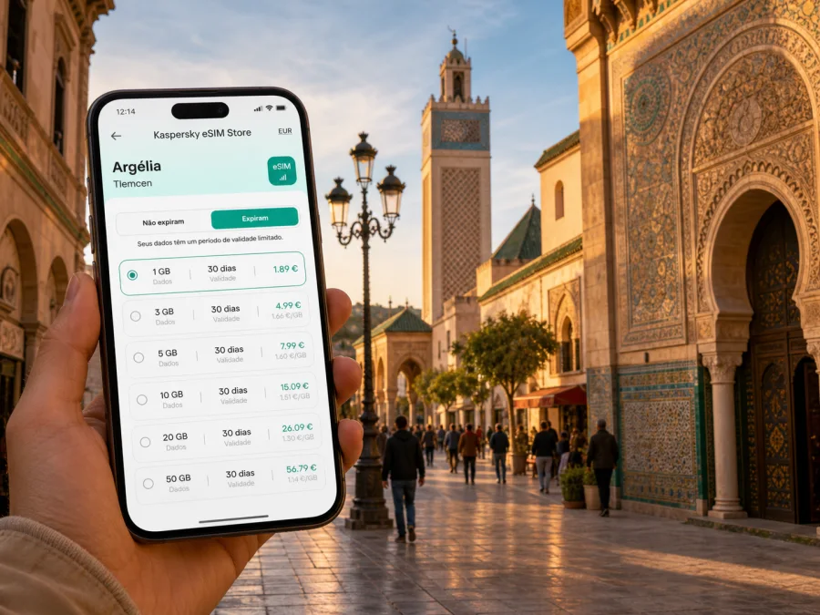 Tlemcen eSIM: internet móvel na Argélia