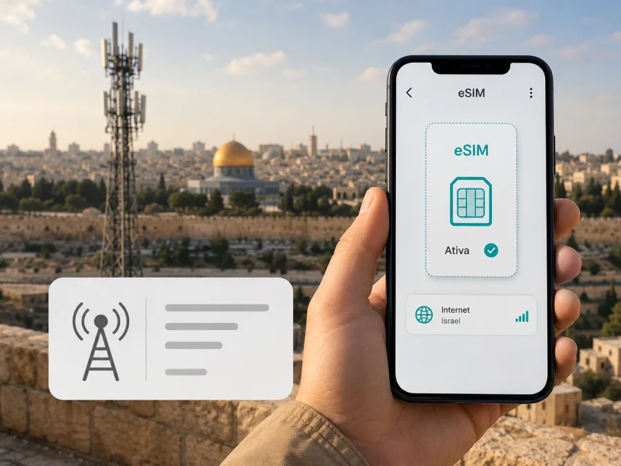 Cellcom eSIM em Israel: o que verificar