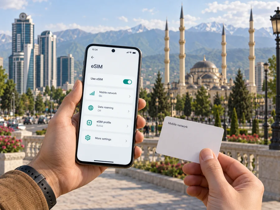 Vainah Telecom eSIM na Federação Russa: o que confirmar