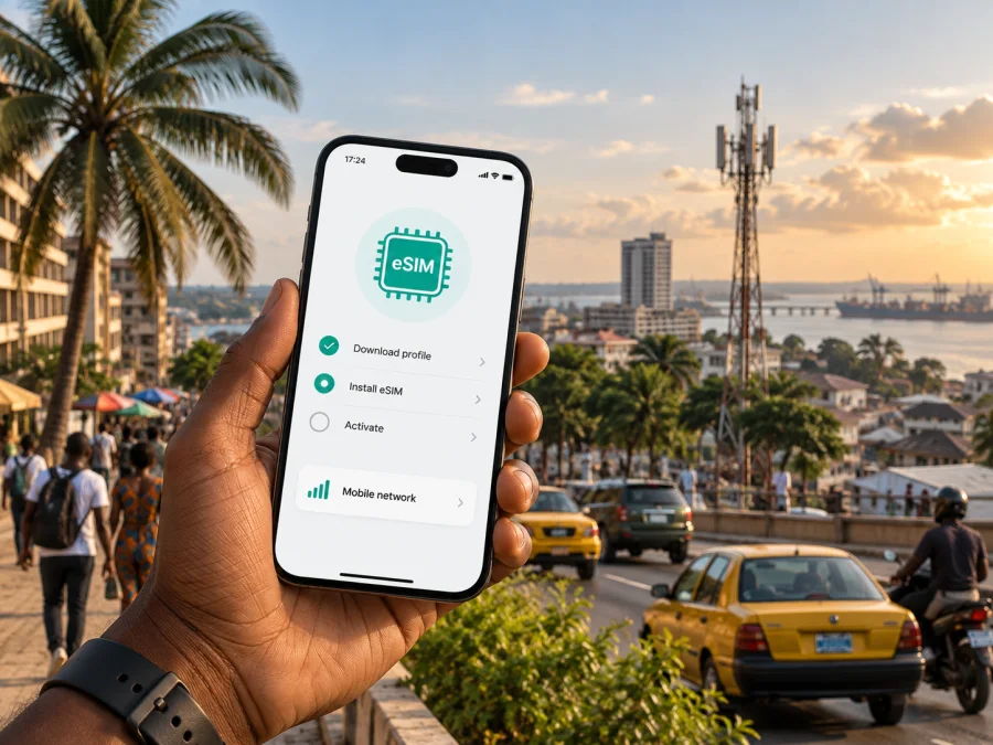 Orange eSIM na Libéria: guia de viagem