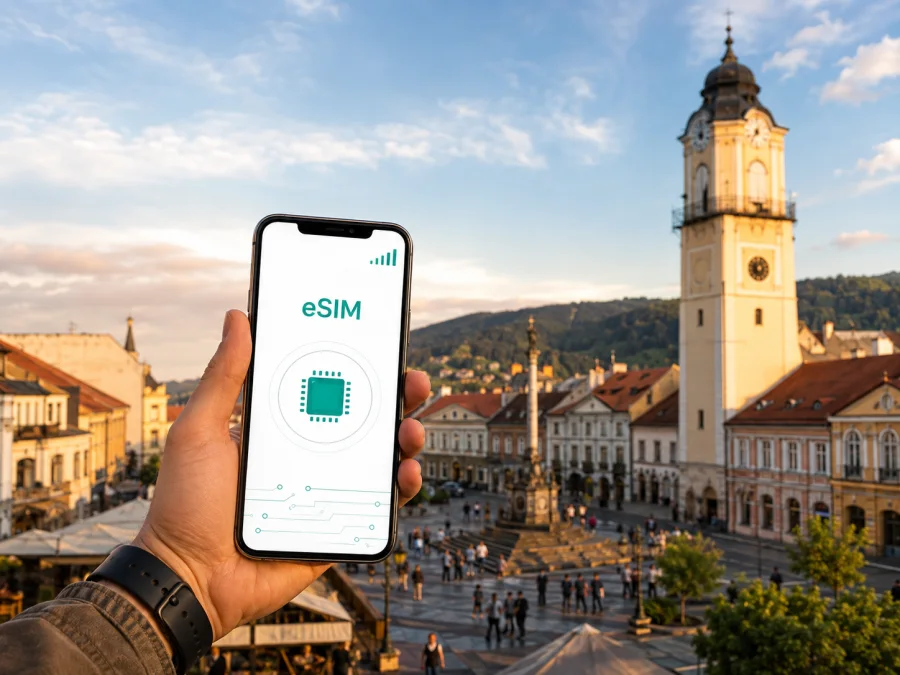 Banska Bystrica eSIM: internet para a viagem