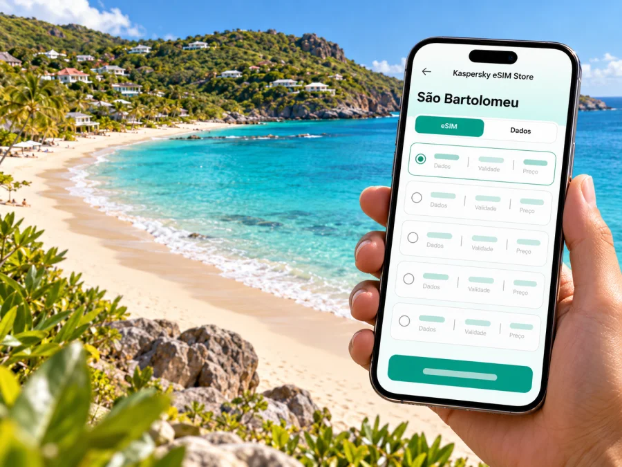 eSIM em Flamands: internet em São Bartolomeu