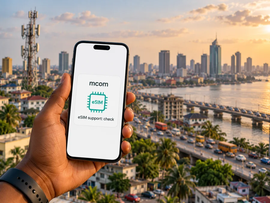 mcom eSIM na Nigéria: o que verificar