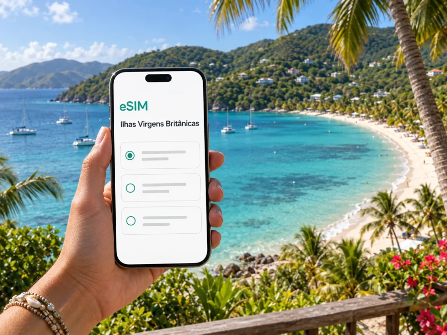 eSIM em Cane Garden Bay: internet em Tortola