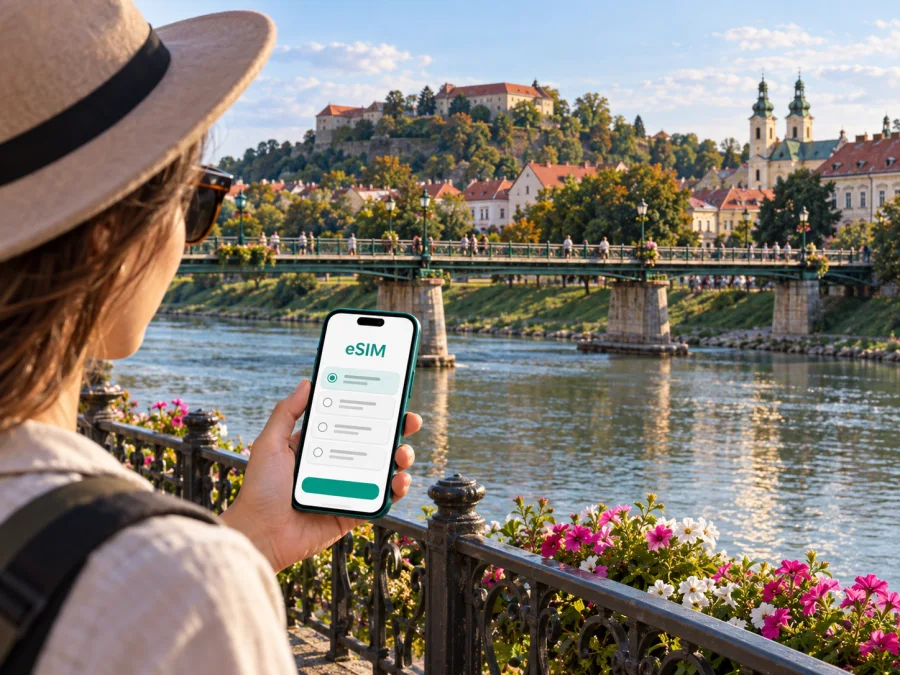 eSIM em Uzhhorod: internet e conexão móvel na Ucrânia