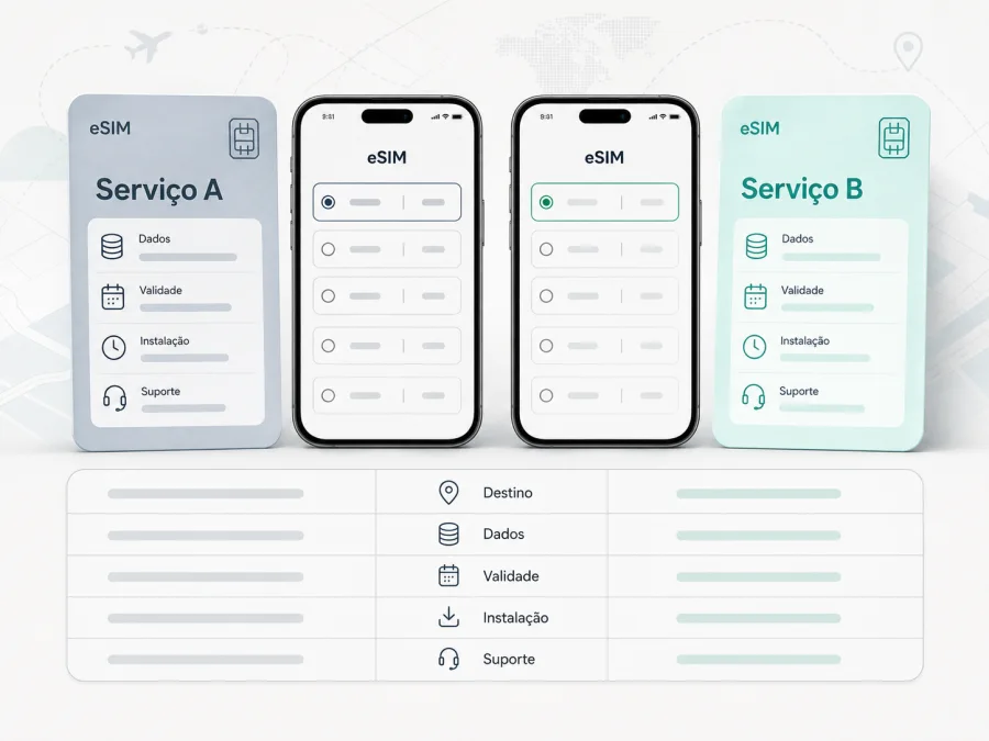 Melhores alternativas ao Kaspersky eSIM Store