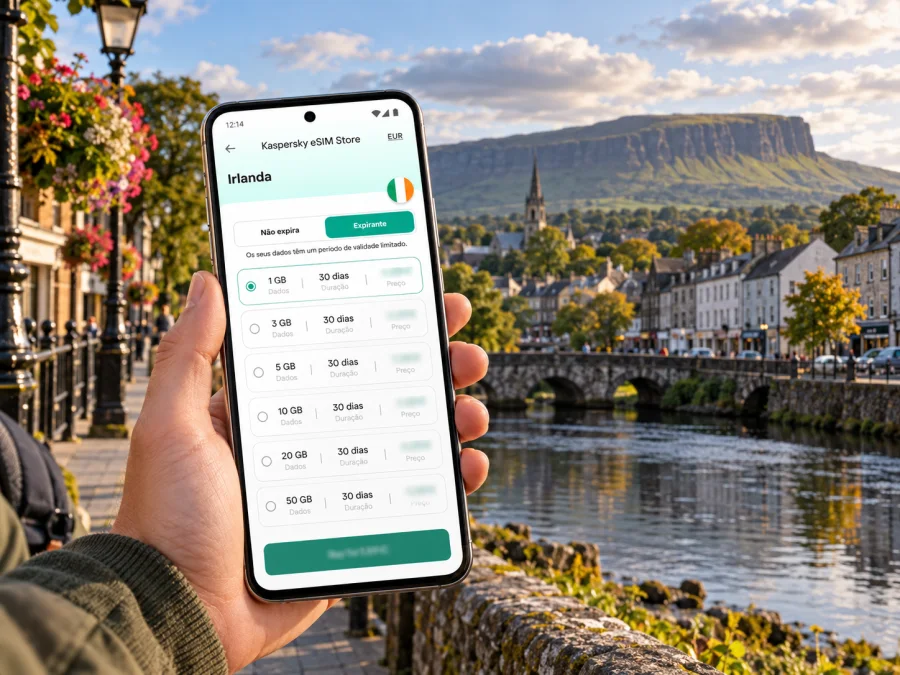 Internet móvel em Sligo: guia de eSIM na Irlanda