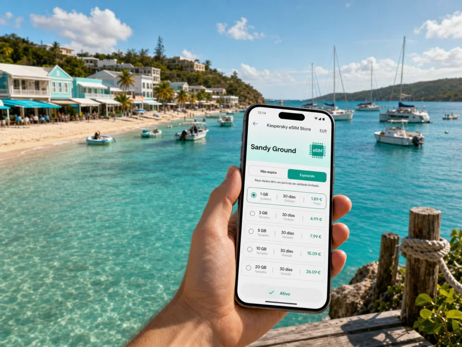 eSIM em Sandy Ground: internet em Anguila